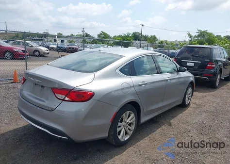 2016 Chrysler 200 Limited z USA, uszkodzony, nr VIN 1C3CCCAB3GN127350